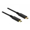 USB laidas DeLOCK 83661 USB 3.2 Gen 2 1m USB C juodas