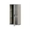 Sieninė spintelė cama meble S2 SOHO 60x29x112 cm — kašmyras/juoda