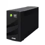 EVER DUO 850 AVR USB - UPS - AC 230 V - 550 vatų - 850 VA - Vienfazis - 2 X Bleisure 5 Ah - USB - Išvesties lizdai: 6