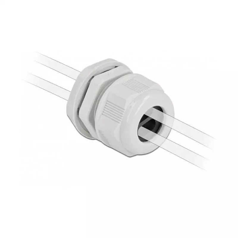 Kabelio sandariklis DeLOCK 60392 Pilkas Plastikinis 2 vnt.