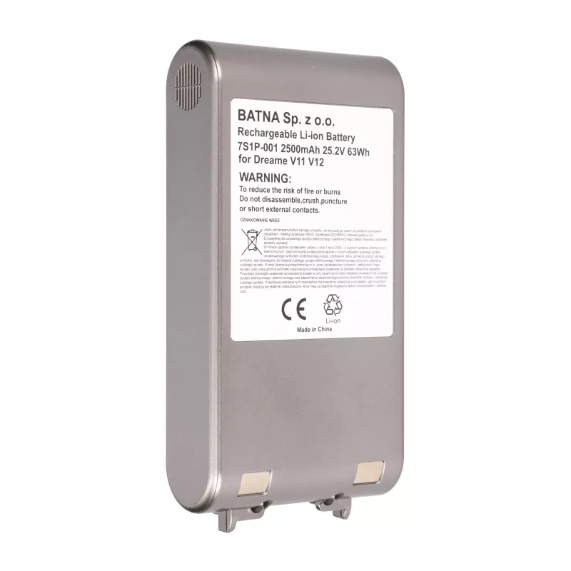 Pakaitinė baterija Extralink, skirta Dreame V11 V12 V11SE V12Pro 2500mAh Li-ion