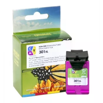 Suderinama Static Control Hewlett-Packard 301 XL (CH564EE) trispalvė, 330 psl.