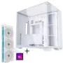 Lian Li O11 Vision Compact korpuso rinkinys + HydroShift II LCD-S 360TL AiO - balta