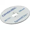 Pjovimo diskas Dremel EZ SpeedClic metalo pjovimo diskai, 12 vnt. pakuotė