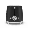 Smeg 50's Style TSF01BLMEU skrudintuvas, 2 riekėms, juodas, nerūdijantis plienas