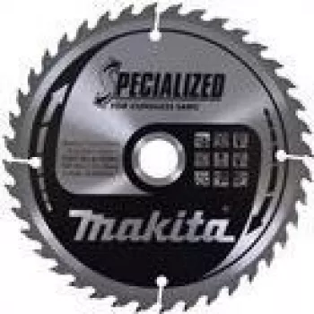 Makita Specialized - diskinis pjūklas - medienai - 165 mm - 40 dantų (B-32960)