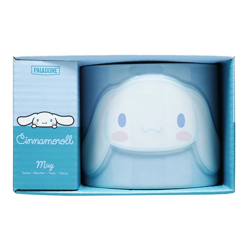 Puodelis Paladone Paladone Cinnamoroll reljefinis puodelis – keraminis personažo puodelis su reljefiniu Cinnamoroll dizainu