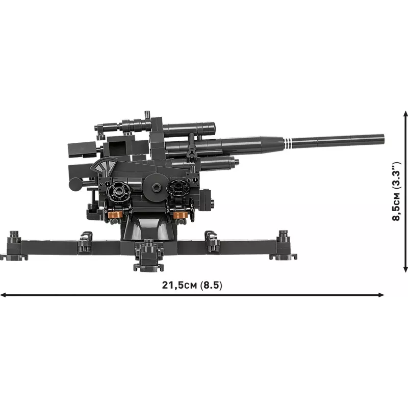 Konstruktorius Cobi Blocks 10,5 cm Flak 39 — 339 detalės