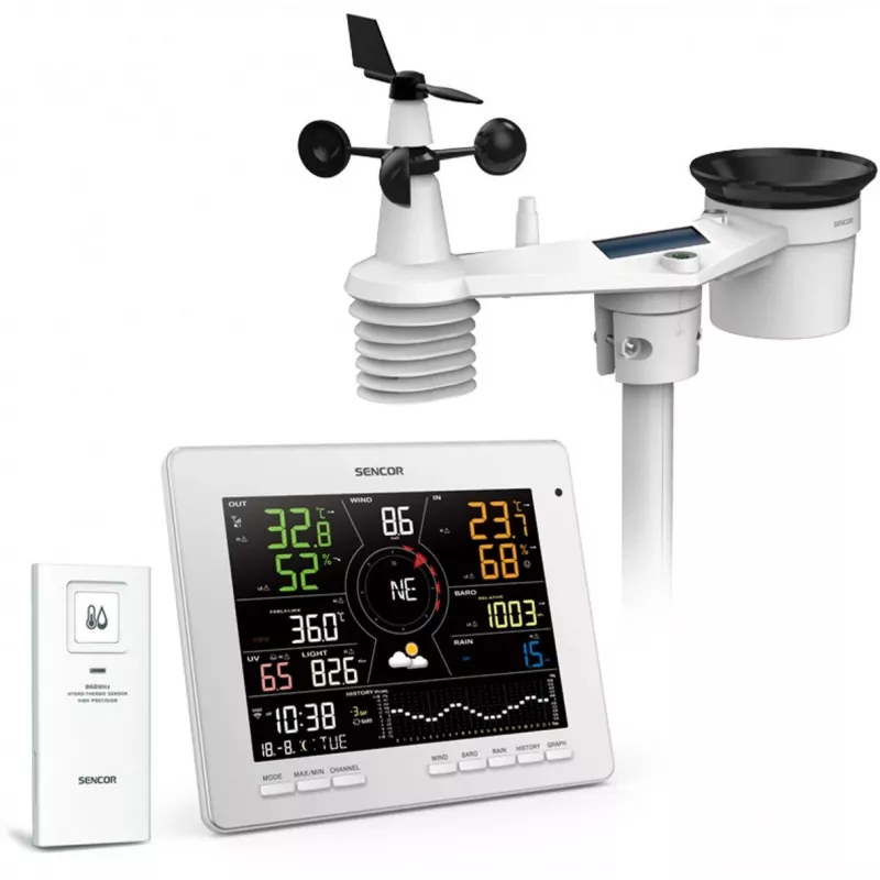 SWS 16600 WiFi 7-in-1 orų stotelė