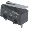 Omron D2F-01L2 mikro jungiklis 30 V/DC 0,1 A 1 x on/(on) 1 vnt. Maišelis