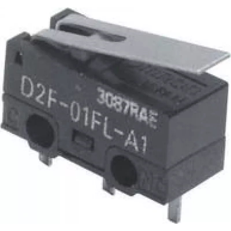 Omron D2F-01L2 mikro jungiklis 30 V/DC 0,1 A 1 x on/(on) 1 vnt. Maišelis
