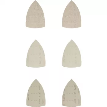 Šlifavimo tinklelių rinkinys Bosch 2608901208, 10 vnt., dažams ir medžiui