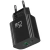 USB įkroviklis usams USA001629 25W 1×USB-C + 1×USB-A greitas įkrovimas