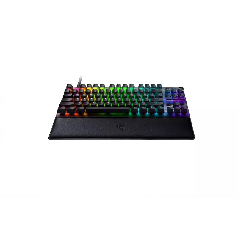 Razer Huntsman V3 Pro Tenkeyless 8KHz | Žaidimų klaviatūra | Laidinė | JAV | Juoda | USB Type-C | Razer Analog Optical Switch Gen-2
