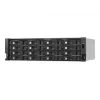 QNAP TL-R1600PES-RP išorinis diskų korpusas HDD/SSD korpusas Juoda, Pilka 2.5/3.5 colio