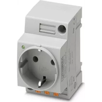 Phoenix Contact valdymo spintos kištukinis lizdas EO-CF/PT/LED Pilka 1 vnt. (804040)