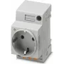 Phoenix Contact valdymo spintos kištukinis lizdas EO-CF/PT/LED Pilka 1 vnt. (804040)