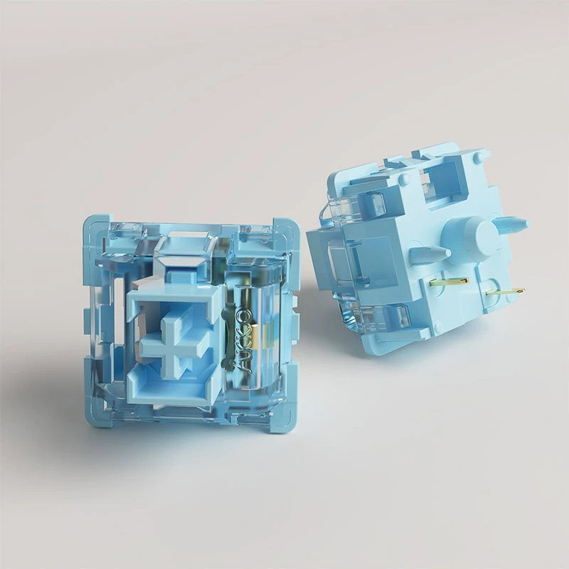 Pelės kilimėlis AKKO V3 Pro Cream Blue Switches