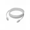 USB laidas d bramante re-charge Pro Lightning kištukas į Lightning kištuką 2 m baltas