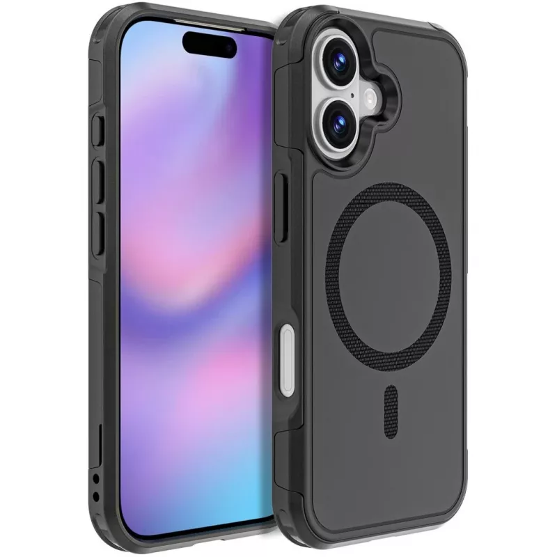 Dėklas 4smarts Defend iPhone 17 16 cm juodas