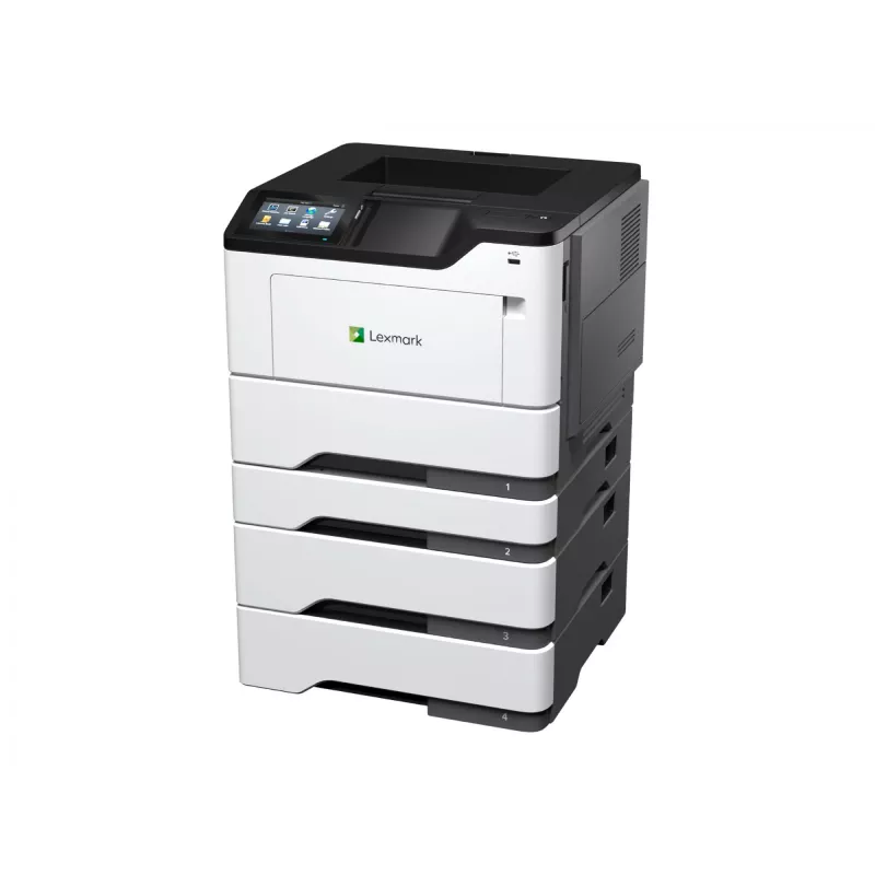 Spausdintuvas „Lexmark MS632dwe“ lazerinis, juodas/pilkas