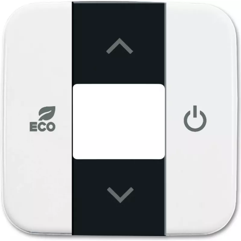 Busch-Jaeger 6220-0-0106 Cover Plate for Sensor Holder & -Socket Juoda - Balta (2CKA006220A0106)