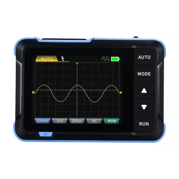 Nešiojamas 2-in-1 mini osciloskopas ir signalų generatorius Fnirsi DSO153 150 MHz dažnių juosta, 1 GS/s atrankos dažnis