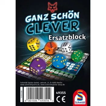 Stalo žaidimo atsarginis rezultatų lapelis G3 “That's Pretty Clever! (Travel edition)” nuo 8 metų amžiaus
