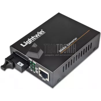 Lightwin Fast Ethernet WDM keitiklis 100Base-LX, vienmodis, 20 km medijos keitiklis (LWC-10/100-SF-S20-A)