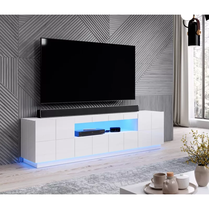Cama RTV spintelė lighting REJA mėlynas