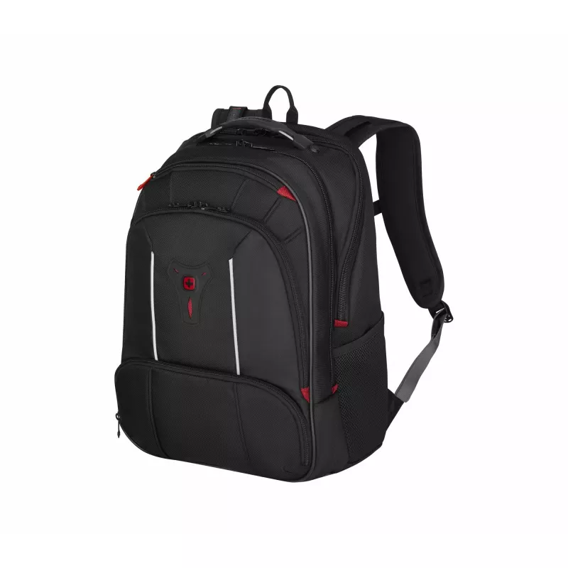 Wenger Carbon Pro verslo kuprinė su 15,6 col. nešiojamojo kompiuterio dėklu ir planšetės kišene, juoda (653129)