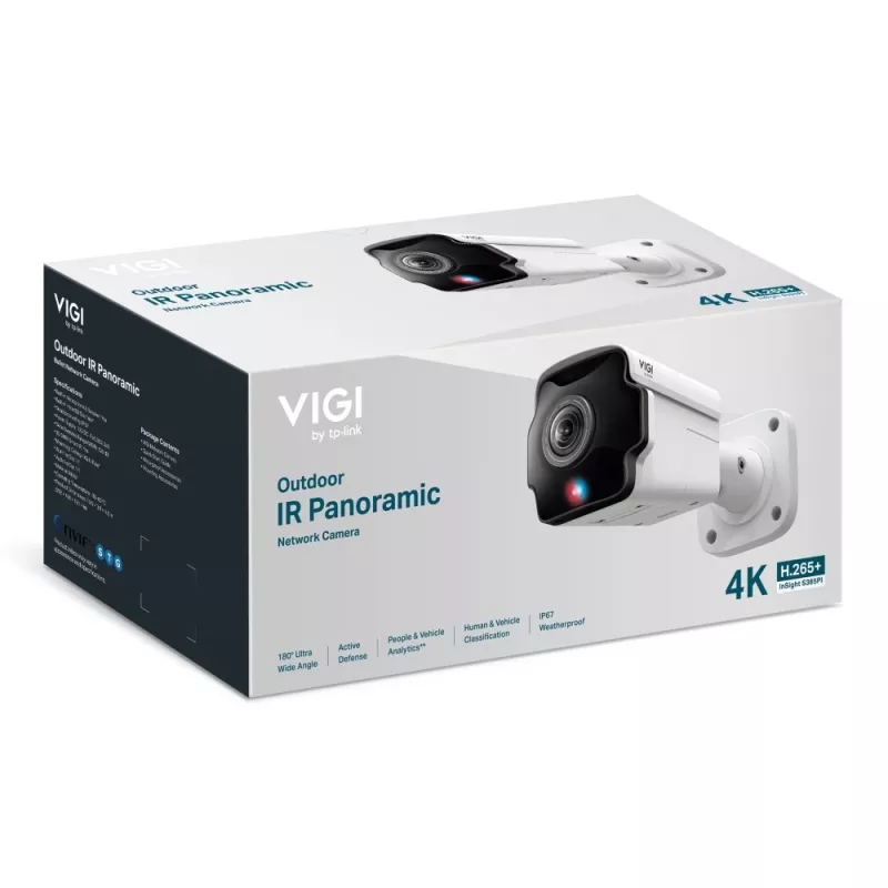 TP-Link VIGI InSight S385PI Bullet IP apsaugos kamera, lauko, 3840 x 2160 pikselių, sieninė