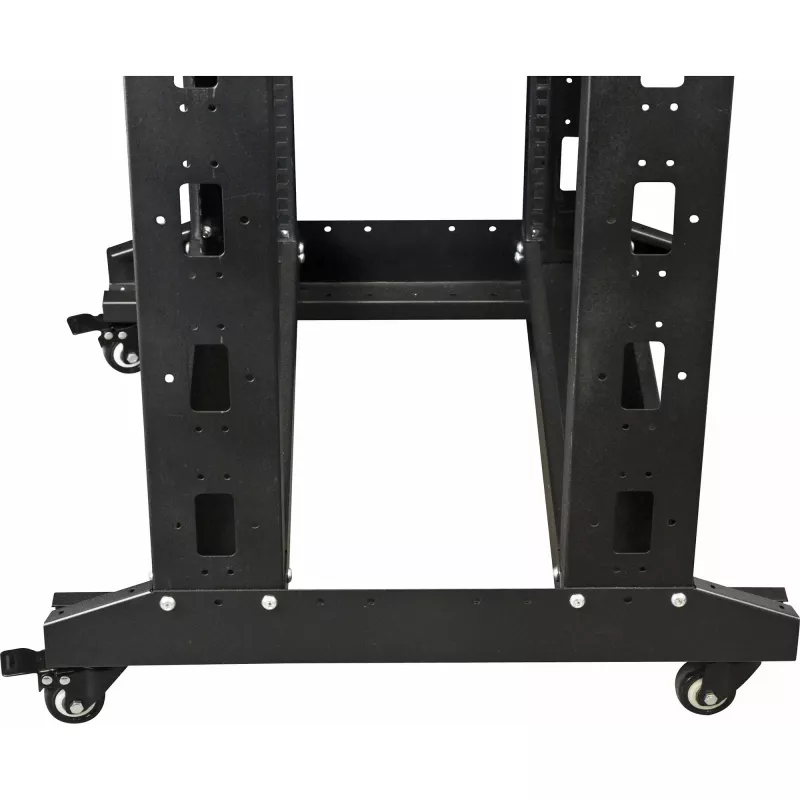 Laisvai pastatomas stovas Inter-Tech SRB-6618 18U juodas 400 kg talpa
