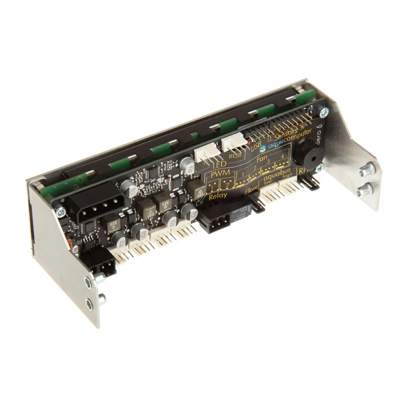 Aqua Computer 53145 ventiliatoriaus greičio valdiklis LCD nerūdijantis plienas