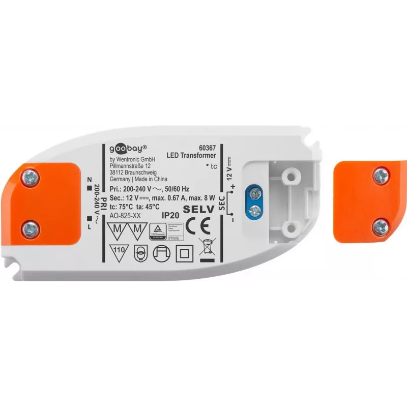 Goobay LED-Trafo 12 V/8 W (60367)