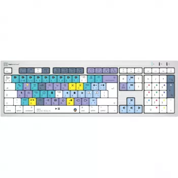 Logickeyboard LKB-RESC-CWMU-UK klaviatūra biurui USB QWERTY anglų