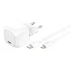 30W USB-C pakrovėjas Belkin WCA008KQ1MWH-B5 PD PPS, kompaktiškas maitinimo adapteris telefonams ir planšetėms