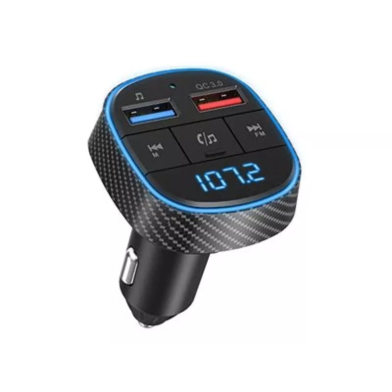 FM siųstuvas Navitel BHF02 su Bluetooth ryšiu garso transliavimui automobilyje
