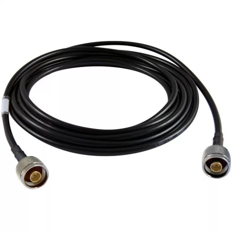 Bendraašis kabelis ALLNET ANT-CAB-NM-NM-500 5m N-tipo juodas