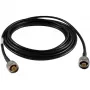 Bendraašis kabelis ALLNET ANT-CAB-NM-NM-500 5m N-tipo juodas