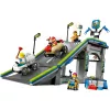 LEGO CITY 60460 No Limits: lenktyninio automobilio rampos sunkvežimis
