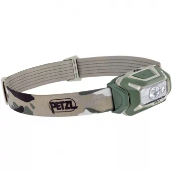 Petzl Aria 1 RGB Camouflage galvos dirželio žibintuvėlis LED