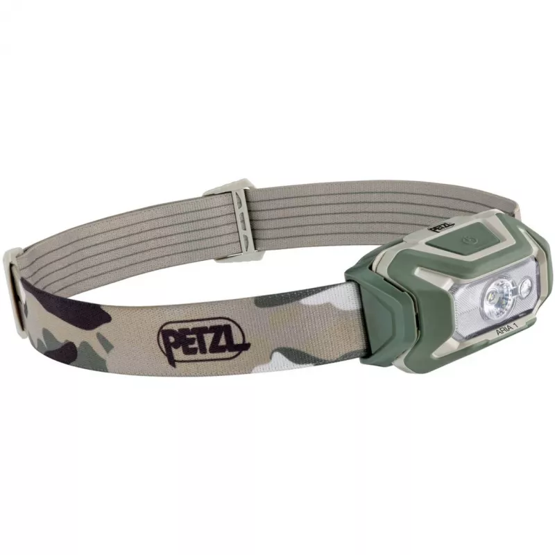 Petzl Aria 1 RGB Camouflage galvos dirželio žibintuvėlis LED