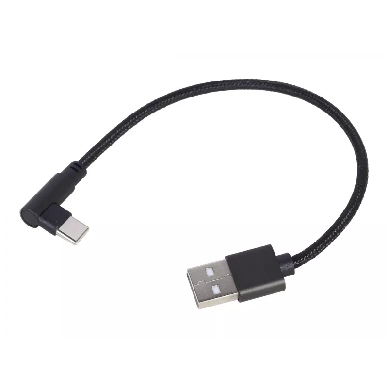 USB2 Į USB-C KAMPINIS KABELIS / CC-USB2-AMCML-0.2M GEMBIRD