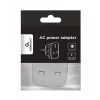 Gembird Cablexpert a-AC-UKEU-001 - Maitinimo adapteris - Maitinimo adapteris (S) prie Maitinimo adapterio (W) - Baltas - Jungtinė Karalystė, Europa (a-AC-UKEU-001)
