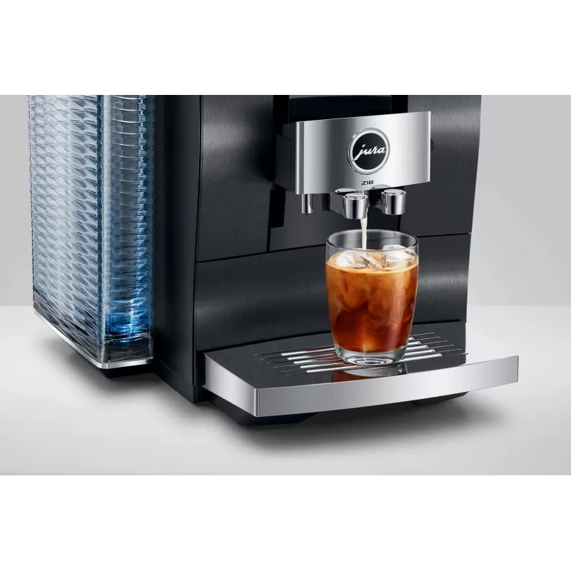 Espreso aparatas JURA Z10 Visiškai automatinis 2,4 L Aliuminis, juoda, 1450 W, 15 bar, 51 gėrimas