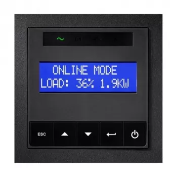 Uninterruptible Power Supply EATON 9E 11000i Rack 6U, 11000 VA, montuojamas į stelažą