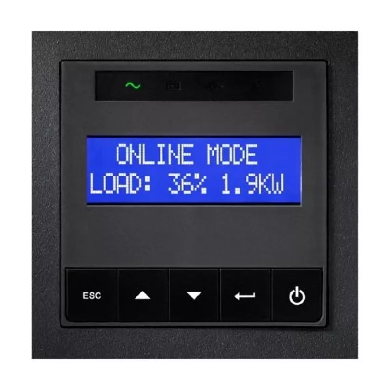 Uninterruptible Power Supply EATON 9E 11000i Rack 6U, 11000 VA, montuojamas į stelažą