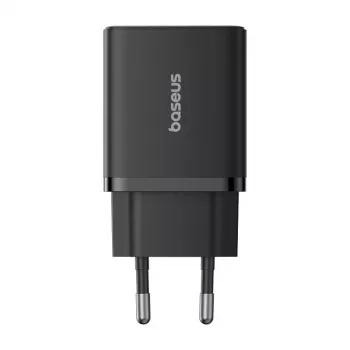 Baseus P10111404113-00 Cube USB-C / USB-A 30W tinklo įkroviklis, juodas