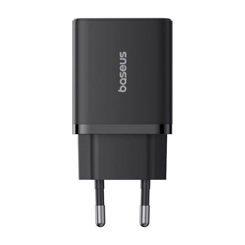 Baseus P10111404113-00 Cube USB-C / USB-A 30W tinklo įkroviklis, juodas
